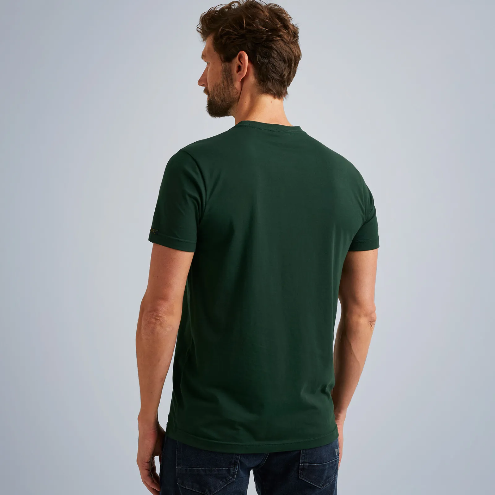 PME Legend Tops*T-Shirt With Artwork Green