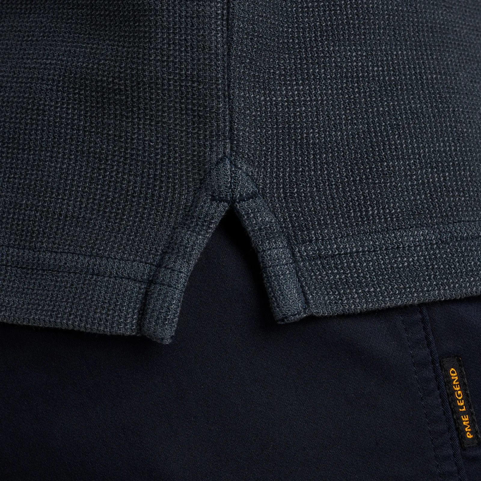 PME Legend Tops*T-Shirt With Long Sleeves Blue